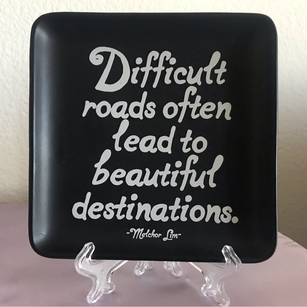 Inspirational Quote Ceramic